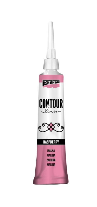 Contour liner pentart raspberry Contour liner pentart raspberry