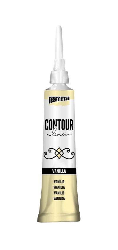 Contour liner pentart vanilla Contour liner pentart vanilla