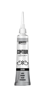 Contour liner pentart silver Contour liner pentart silver