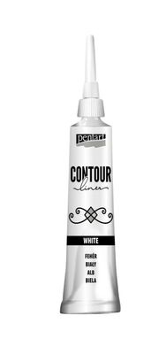 Contour liner pentart white Contour liner pentart white