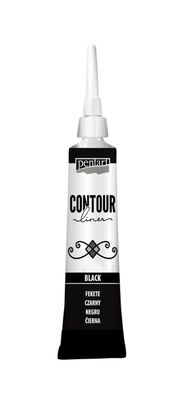 Contour liner pentart black Contour liner pentart black