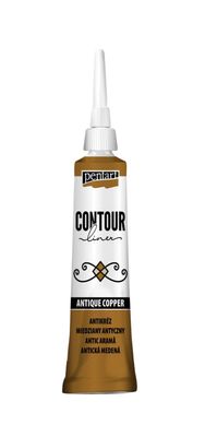 Contour liner pentart antique copper Contour liner pentart antique copper