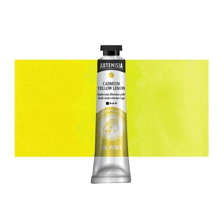 Peinture à l'huile Artemisia cadmium yellow lemon Peinture à l'huile Artemisia cadmium yellow lemon