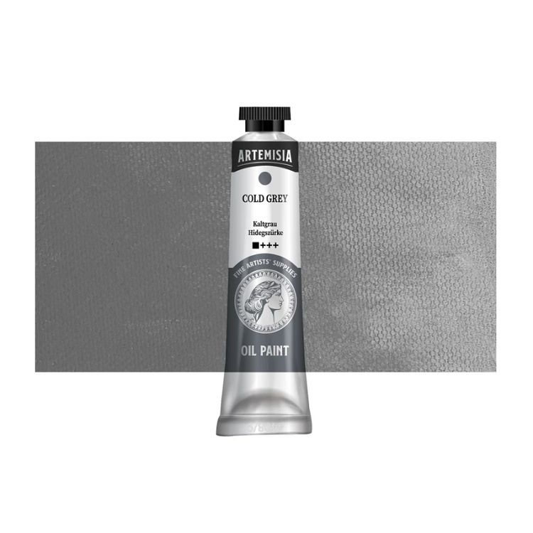 Peinture à l'huile Artemisia cold grey Peinture à l'huile Artemisia cold grey