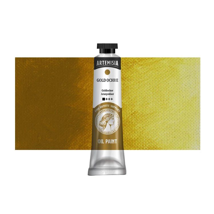 Peinture à l'huile Artemisia gold ochre Peinture à l'huile Artemisia gold ochre