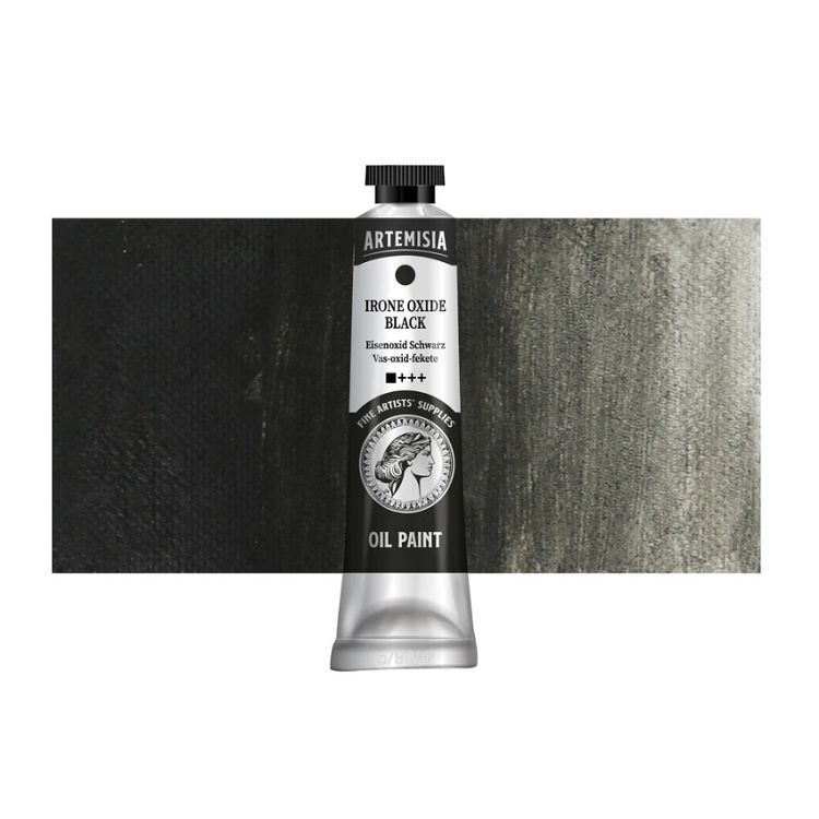 Peinture à l'huile Artemisia irone oxide black Peinture à l'huile Artemisia irone oxide black