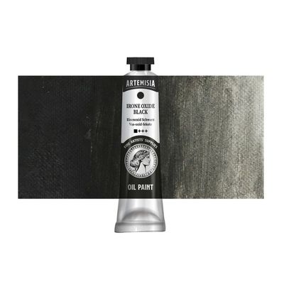 Peinture à l'huile Artemisia irone oxide black Peinture à l'huile Artemisia irone oxide black