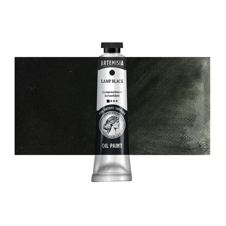 Peinture à l'huile Artemisia lamp black Peinture à l'huile Artemisia lamp black