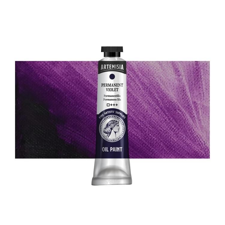 Peinture à l'huile Artemisia permanent violet Peinture à l'huile Artemisia permanent violet