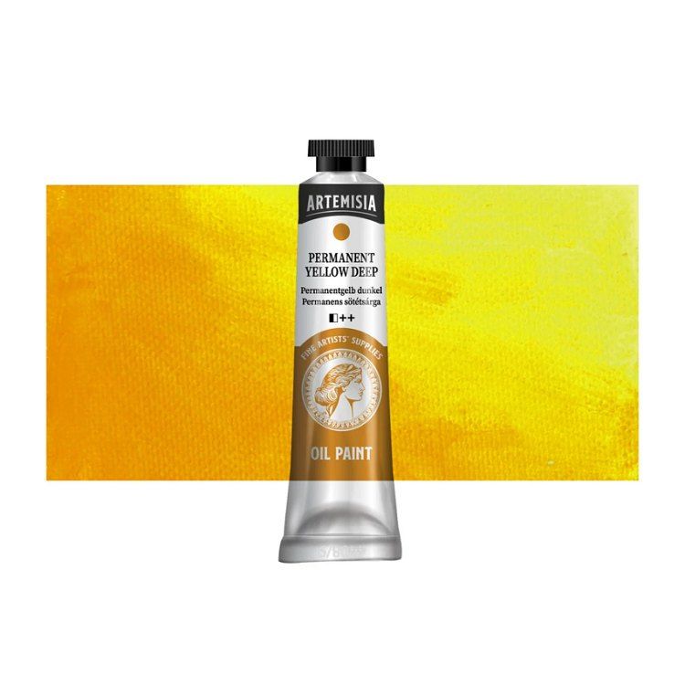 Peinture à l'huile Artemisia permanent yellow deep Peinture à l'huile Artemisia permanent yellow deep