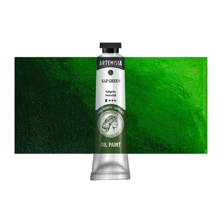 Peinture à l'huile Artemisia sap green Peinture à l'huile Artemisia sap green