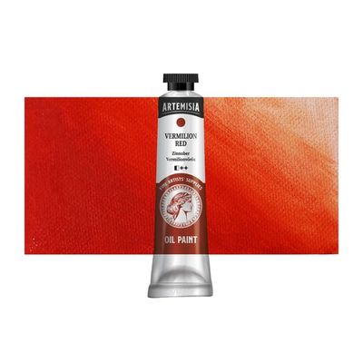 Ölgemälde Artemisia vermilion red Ölgemälde Artemisia vermilion red