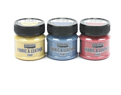 Pentart peinture pour cuir et tissu