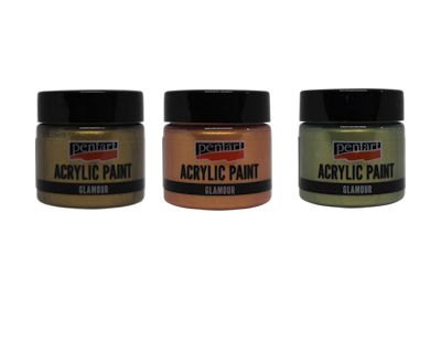 Pentart acrylic paint Glamour