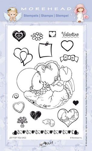 Clear stamp Morehead pierrot