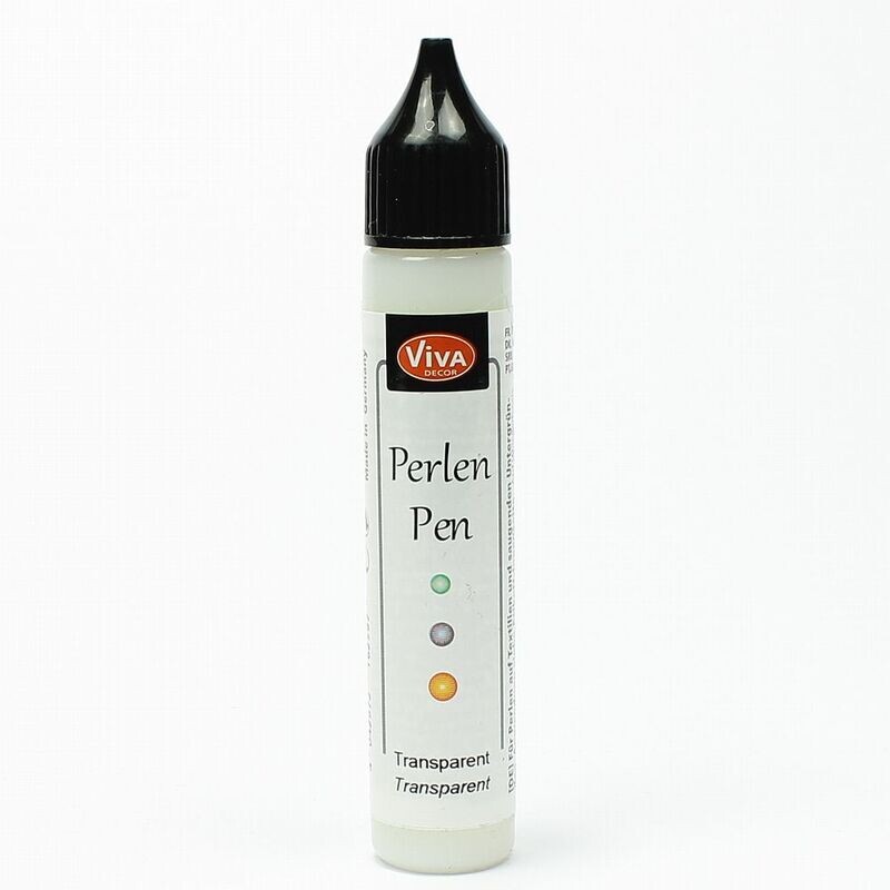Perlen pen transparent