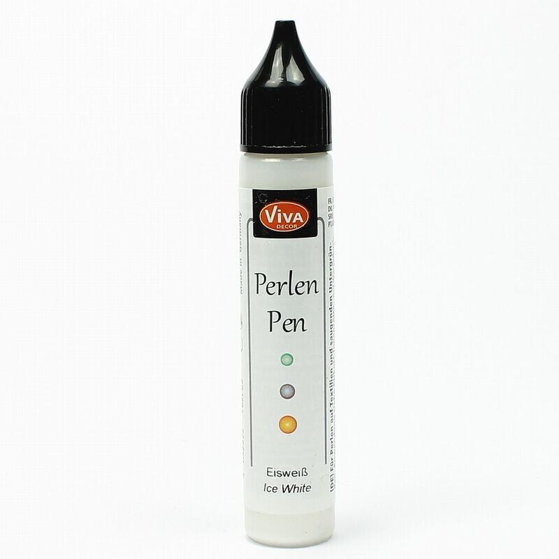 Perlen pen ice white