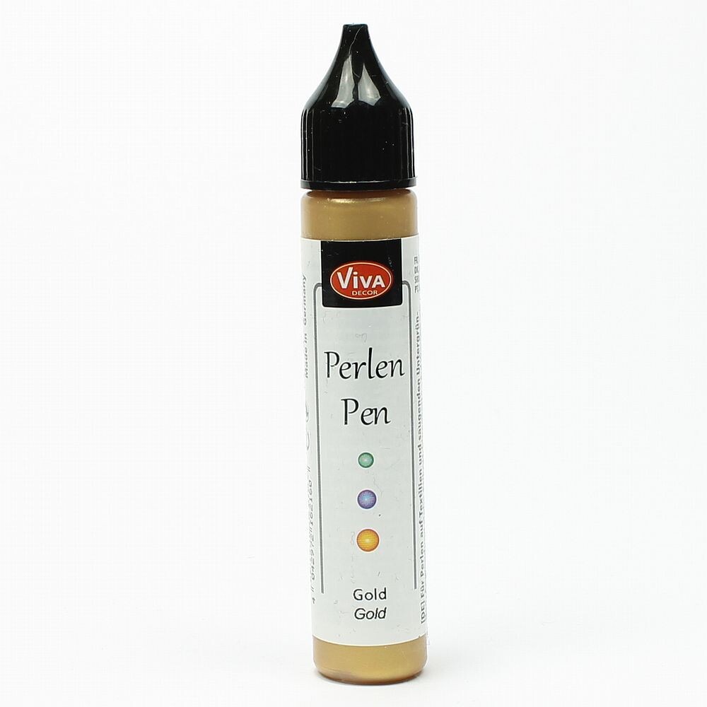 Perlen pen gold