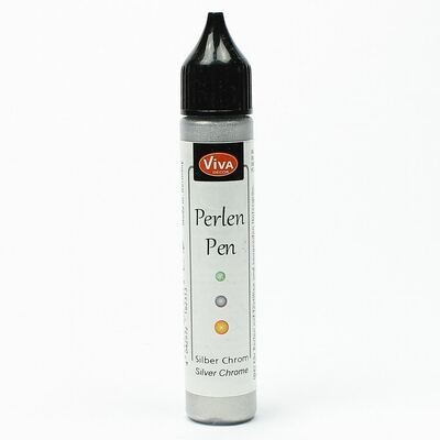 Perlen pen silver chrome