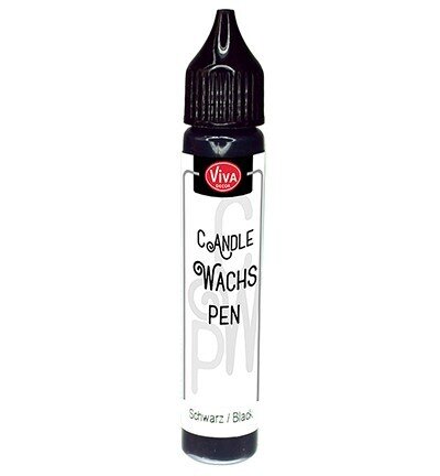 Kaarsen wax pen zwart