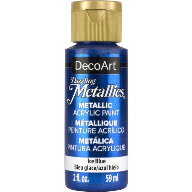 Dazzling Peinture Acrylique Métallique Ice Blue Dazzling Peinture Acrylique Métallique Ice Blue