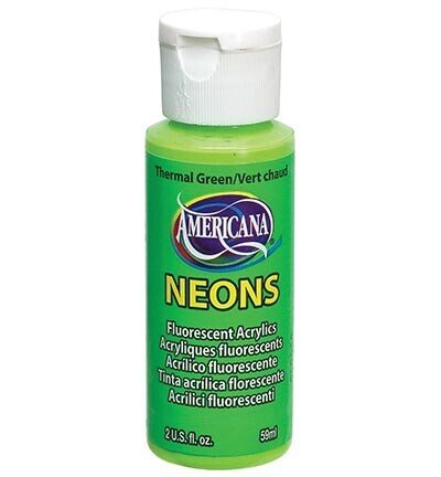 DecoArt Americana Neons Thermal green