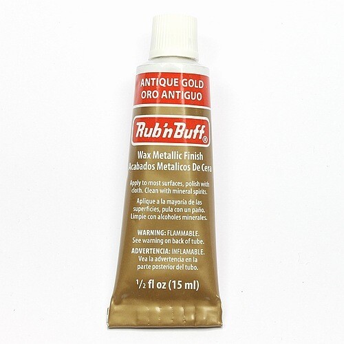 Rub and Buff Antique Gold Rub and Buff Antique Gold