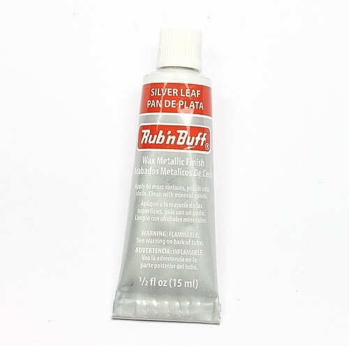 Rub and Buff Silver leaf Rub and Buff Silver leaf