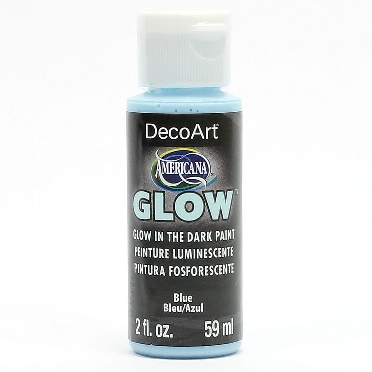 Americana Glow in the dark Blue Americana Glow in the dark Blue