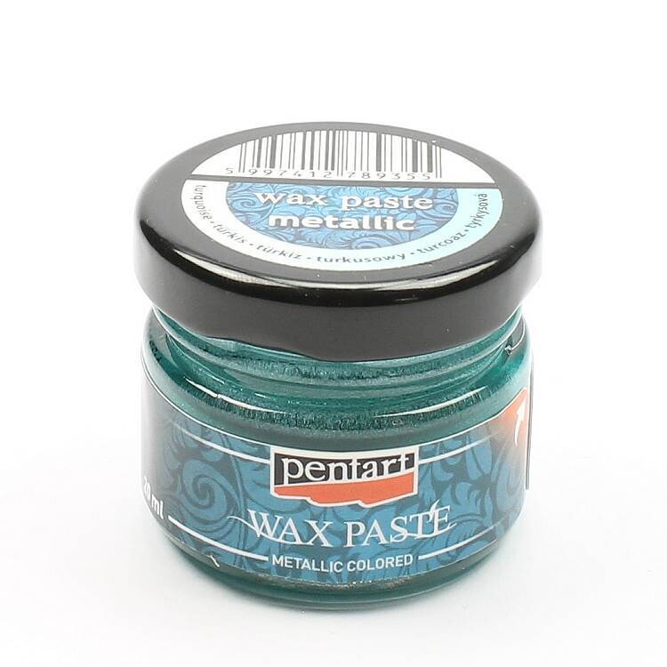 Wax paste metallic Turquoise