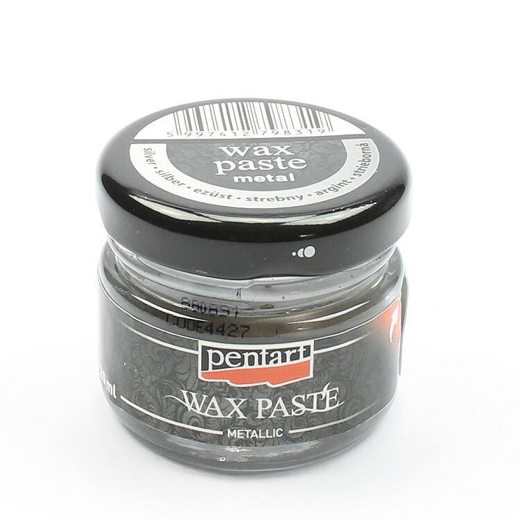 Wax paste metallic Silver