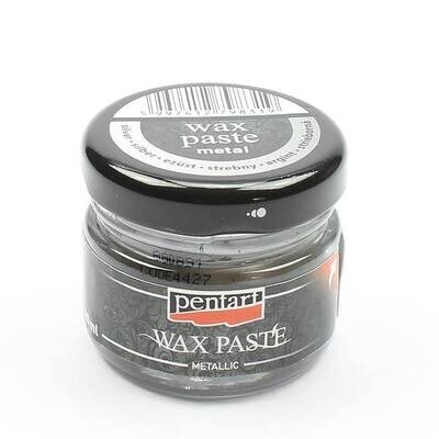 Wax paste metallic Silver