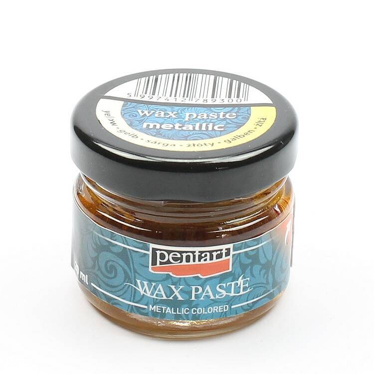 Wax paste metallic Yellow