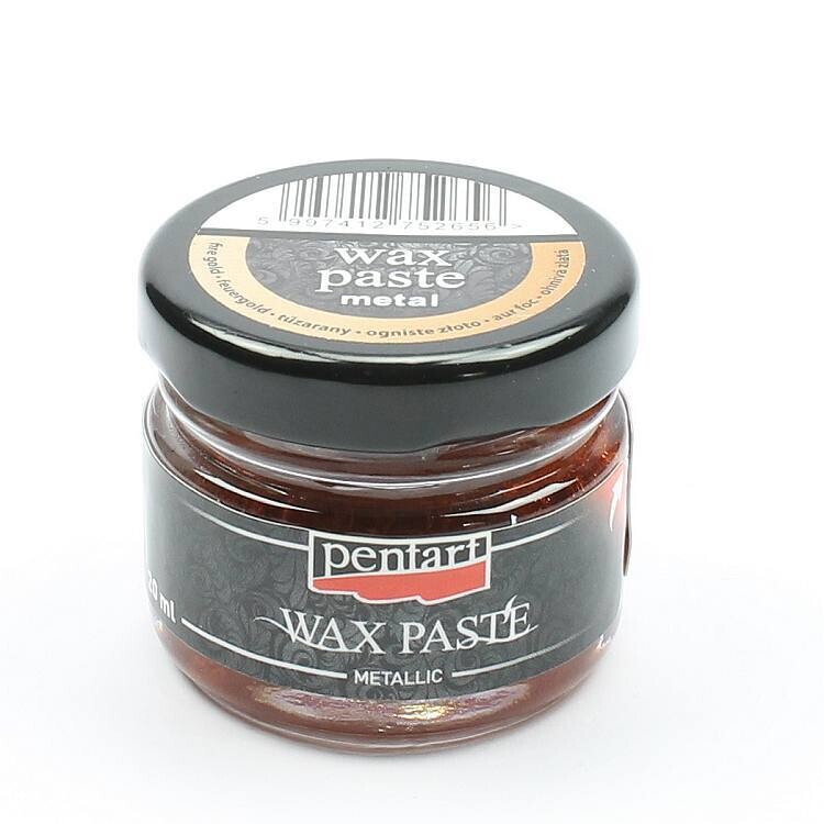 Wax paste metallic Fire gold