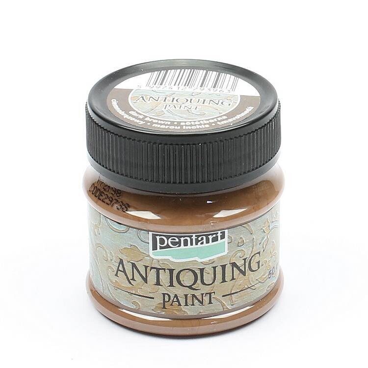 Pentart antiquing paint Dark brown