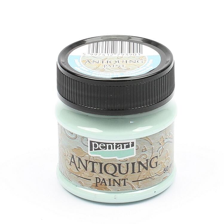 Pentart antiquing paint Patina blue