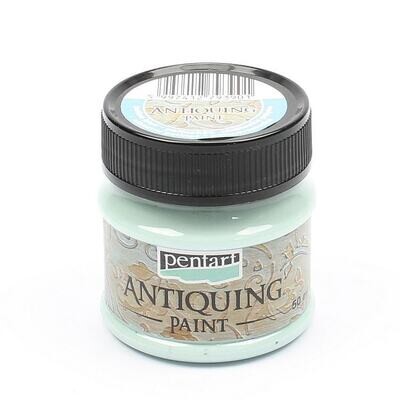 Pentart antiquing paint Patina blue