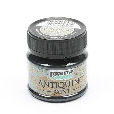 Pentart antiquing paint Black