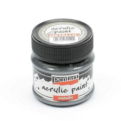 Pentart metallic acrylic paint Silver touch Pentart metallic acrylic paint Silver touch