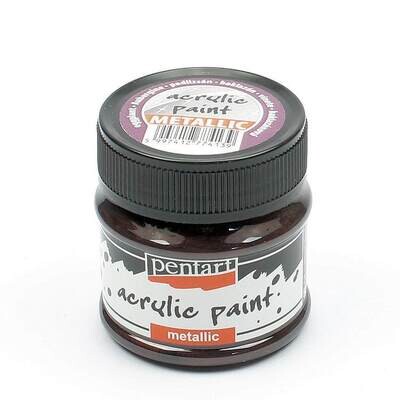 Pentart metallic acrylic paint Eggplant Pentart metallic acrylic paint Eggplant