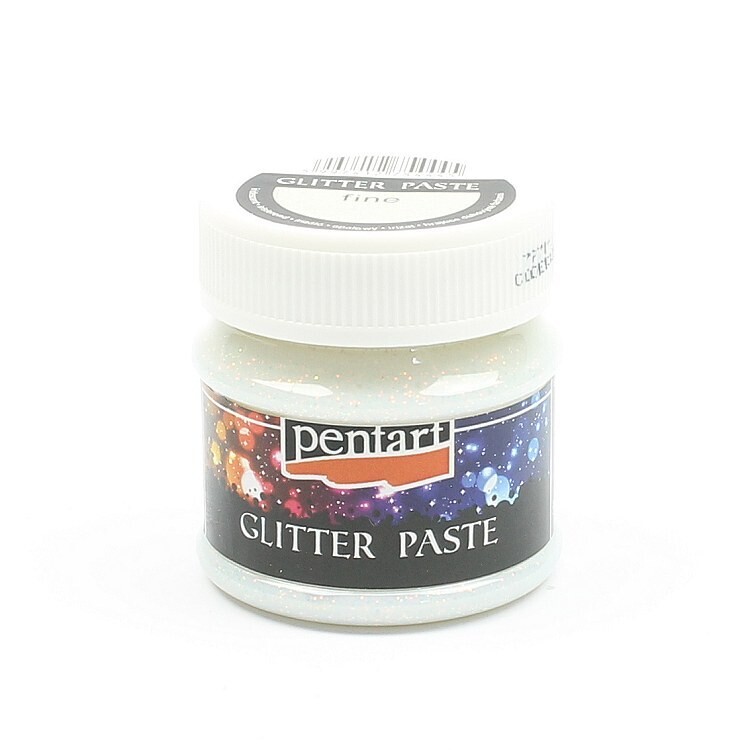 Pentart glitter paste iridescent