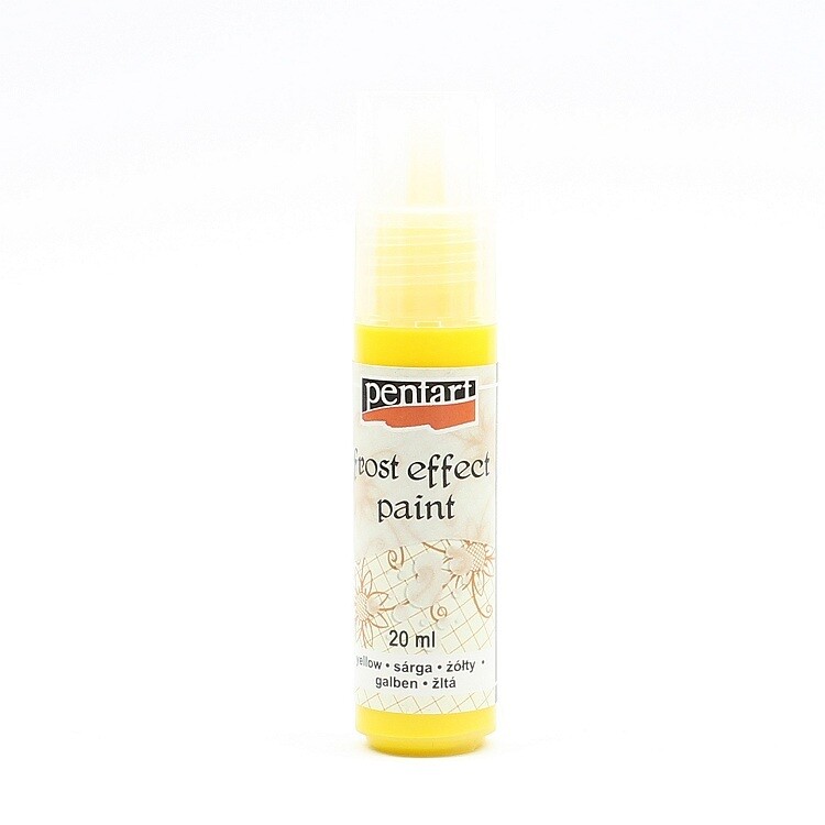 Pentart Frost effect paint yellow