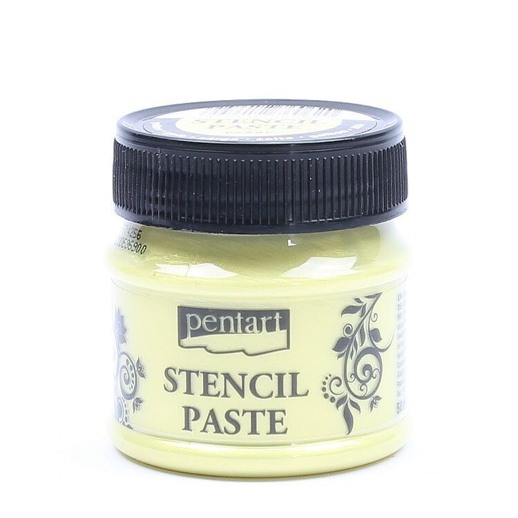 Pentart stencil paste yellow Pentart stencil paste yellow