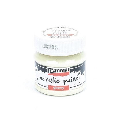 Pentart acrylic paint glossy ivory Pentart acrylic paint glossy ivory