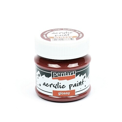 Pentart acrylic paint glossy bourbon