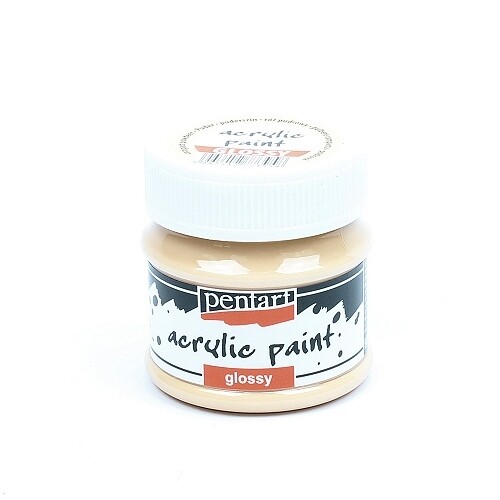 Pentart acrylic paint glossy compact powder