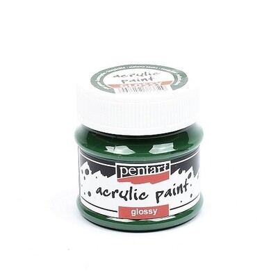 Pentart acrylic paint glossy pine green Pentart acrylic paint glossy pine green