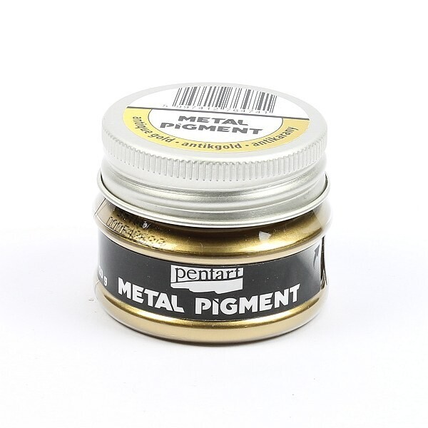 Metal pigment antique gold