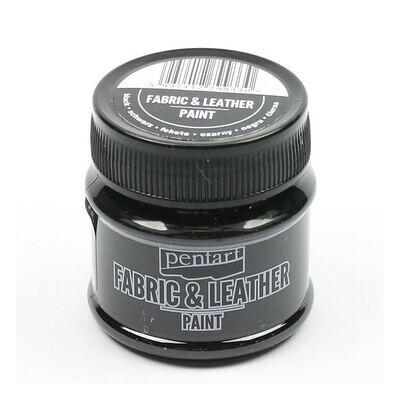 Fabric and leather paint black Fabric and leather paint black