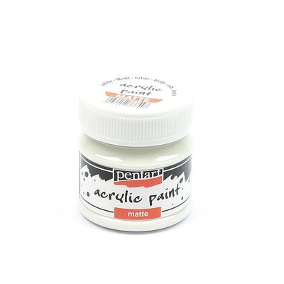 Pentart acrylic paint matte white